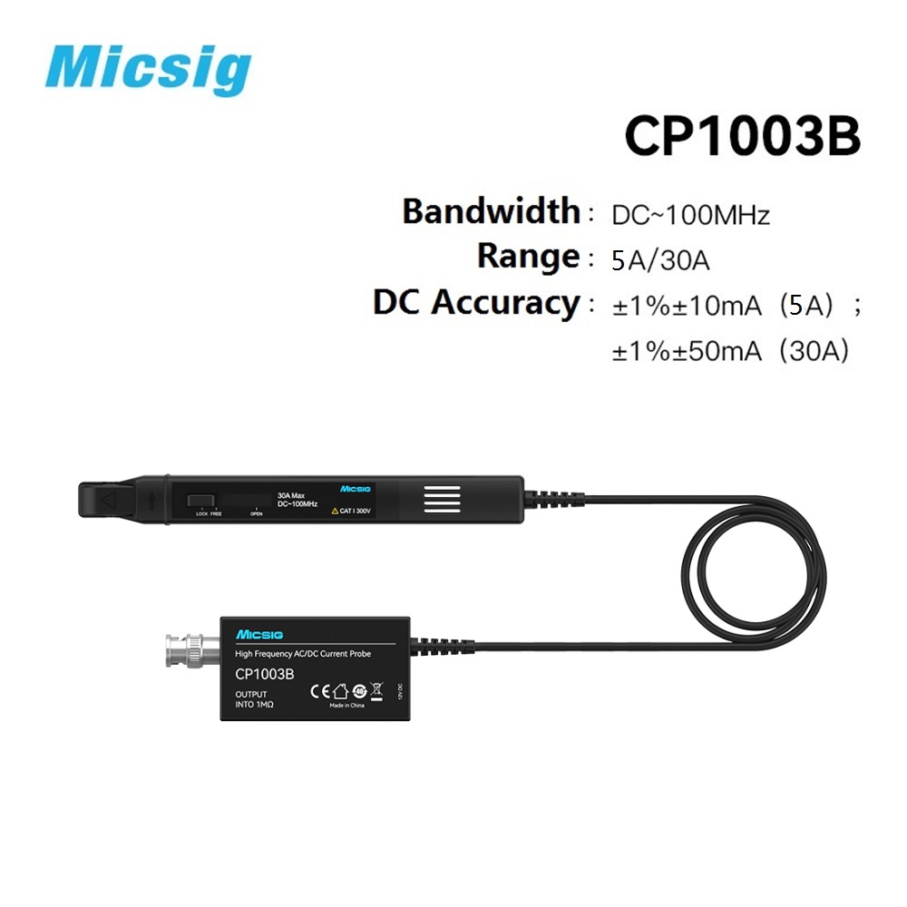 Current Probe Ac Dc 50Mhz Oscilloscope - Высокочастотные зонды Micsig CP1003B CP503B переменного/постоянного