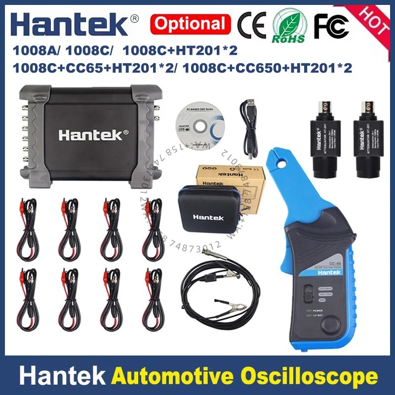 Автомобильный диагностический  – обзор и цена Automotive Diagnostic Oscilloscope 8 Channel